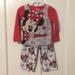 Disney Pajamas | Basically New Disney Minnie Mouse Pj Set | Color: Red/White | Size: 3tg
