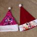 Disney Accessories | Kids - Mickey And Minnie Santa Hats | Color: Pink/Red | Size: One Size (Kids)