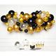 (Fix 1/1) (9907430) Black & Gold Balloon Garland