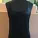 Zara Dresses | Ladies Zara Trafaluc Black Velvet Slip Dress-Sz. L | Color: Black | Size: L