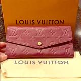 Louis Vuitton Bags | Louis Vuitton Long Wallet | Color: Red | Size: Os