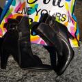 Coach Shoes | Coach Zip Up Booties Size 7.5 | Color: Black | Size: 7.5