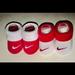 Nike Shoes | New Nike Red White Infant Booties 0-6 Month 2 Pair | Color: Pink/White | Size: 0-6 Months