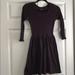 American Eagle Outfitters Dresses | American Eagle Knit Burgundy Dress | Color: Purple | Size: S