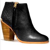 Coach Shoes | Coach Black Heidi Booties | Color: Black/Gold | Size: 6.5