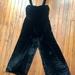 Madewell Pants & Jumpsuits | Madewell Wide Leg Suede Jumpsuit Size 4 | Color: Black | Size: 4