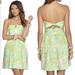 Lilly Pulitzer Dresses | Lilly Pulitzer Richelle Tie Back Strapless Dress | Color: Blue/Green | Size: 2