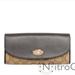 Coach Bags | Coach Signature Fabric/Leather Envelope Wallet Nwt | Color: Brown/Tan | Size: Os