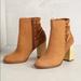 Anthropologie Shoes | Miss Albright Tan Booties From Anthropology | Color: Brown/Tan | Size: 9.5