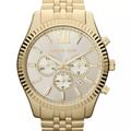 Michael Kors Accessories | Michael Kors Men's Lexington Chronograph Gold-Tone | Color: Gold | Size: Os