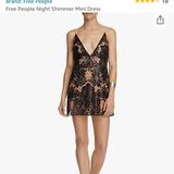 Free People Dresses | Free People Cocktail Dress | Color: Black/Tan | Size: 4
