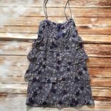 American Eagle Outfitters Dresses | Ae Tiered Dress Size 4 | Color: Purple | Size: 4