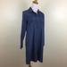 Madewell Dresses | Madewell Long Sleeve Button Denim Shirt Dress | Color: Blue | Size: Xxs