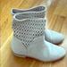 Michael Kors Shoes | Michael Kors Suede Booties Size 6 Worn Twice | Color: Gray | Size: 6