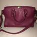 Burberry Bags | Burberry Large Red Satchel, Excellent Condition! | Color: Red | Size: 14 Inches Wide