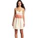 Jessica Simpson Dresses | Jessica Simpson Bow Bodice Sundress Sz 4 | Color: Cream/Red | Size: 4