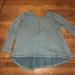 Free People Sweaters | Free People Teal Long Sweater | Color: Blue | Size: S