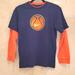 Nike Shirts & Tops | Boy's Youth Nike Basketball Long Sleeve T Shirt | Color: Blue/Orange | Size: Lb