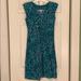 Lilly Pulitzer Dresses | Lilly Pulitzer Blue Leopard Print Dress | Color: Blue/Green | Size: Xs