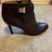 Coach Shoes | Coach Booties. Size 8 1/2. Good Condition. | Color: Brown | Size: 8.5