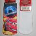 Disney Accessories | Disney Pixar Cars Ankle Booties Socks Chaussette | Color: Black/Red | Size: 6-8 (Shoe Size 10.5-4)