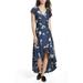Free People Dresses | Free People Lost In You Floral High Low Dress S | Color: Blue | Size: S