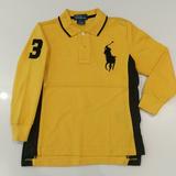 Polo By Ralph Lauren Shirts & Tops | Boy's Long Sleeve Polo By Ralph Lauren | Color: Black/Yellow | Size: 4b