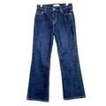 Levi's Jeans | Levis 513 Perfectly Slimming Boot Cut Dark Denim Jeans Size 8 Petite | Color: Blue | Size: 8p