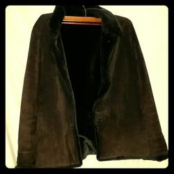 Ralph Lauren Jackets & Coats | Brown Leather Suede Coat | Color: Brown | Size: M