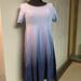Lularoe Dresses | Lularoe Carly | Color: Blue | Size: Xxs