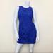 J. Crew Dresses | J Crew Blue Floral Lace Mini Sheath Dress | Color: Blue | Size: 6p