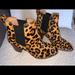 Madewell Shoes | New Without Box Madewell Leopard Print Booties | Color: Brown/Tan | Size: 7