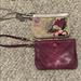 Coach Bags | Coach Wristlets | Color: Cream/Purple | Size: Os