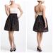 Anthropologie Dresses | Anthropologie Strapless Battenberg Organdy Dress | Color: Black/Cream | Size: 0