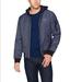Levi's Jackets & Coats | Levi's Soft Shell Varisty Bomber Jacket With Hood | Color: Blue | Size: L