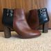 Madewell Shoes | Madewell Booties - Brown/Black, 3.5 Heel | Color: Black/Brown | Size: 9