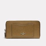 Coach Bags | Coach Crossgrain Leather Accordion Zip Wallet | Color: Brown | Size: Os