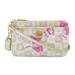 Coach Bags | Coach Waverly Ivory Butterfly Signature Wristlet | Color: Cream/Pink | Size: 6 (L) X 4 (H) X .75 (W)