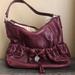 Michael Kors Bags | Michael Kors Burgundy Leather Handbag | Color: Red | Size: Os