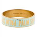 Kate Spade Jewelry | Kate Spade “California Dreaming” Bangle | Color: Blue/Gold | Size: Os