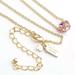 Kate Spade Jewelry | Kate Spade Lady Marmalade Pink Crystal Necklace | Color: Gold/Pink | Size: Os