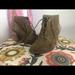 Jessica Simpson Shoes | Jessica Simpson Green Lace Up Booties | Color: Green | Size: 8