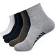 Urban Classics Unisex High Sneaker 6-Pack Socken, Black/White/Grey/Olive, 43-46