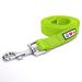 6 feet Green Reflective Puppy or Dog Leash, X-Small/Small