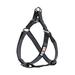 Reflective Black Puppy or Dog Harness, X-Small