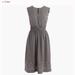 J. Crew Dresses | J. Crew Cap Sleeve Geo Black & White Silk Dress | Color: Black/White | Size: 2