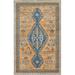 Brown/Orange 106 x 0.17 in Area Rug - Bungalow Rose Oriental Hand-Knotted Wool Brown/Apricot Area Rug | 106 W x 0.17 D in | Wayfair