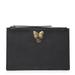 Gucci Bags | Gucci Pebbled Calfskin Butterfly Zip Clutch In Black | Color: Black/Gold | Size: 7.75" X 11.75" X 0.25"