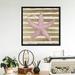 Oliver Gal Glitter Starfish Marine Life - Print on Canvas in Pink | 12 H x 12 W x 1.5 D in | Wayfair 26145_12x12_CANV_BFL