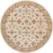 Brown/Yellow 96 x 0.39 in Indoor Area Rug - Lark Manor™ BuckHill Floral Handmade Tufted Wool Tan Area Rug Wool | 96 W x 0.39 D in | Wayfair